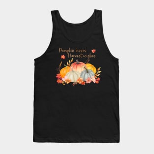 Cute pumpkins with fall quote Tank Top